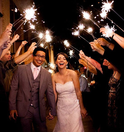 Wedding Sparklers For People Who Are Getting Married.