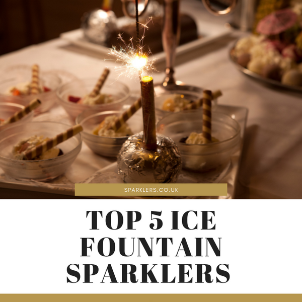 Top 5 Ice Fountain Sparklers of the Month