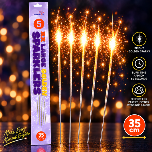 14" (35cm) Golden Sparklers