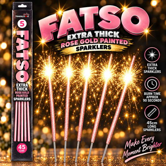 18" (45cm) Monster Fatso (Extra Thick) Sparklers