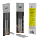 Silver Glitzy's  18cm Colour Coated Sparklers (Pack of 10)