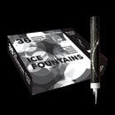 36 Black Wrapped (15 cm) Ice Fountain Sparklers (Gold Sparklers)