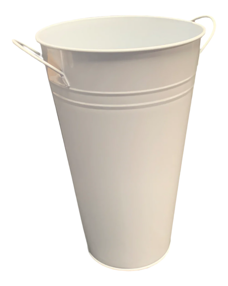 Set Of 1 - Wedding Sparkler Bucket 30 cm (White)