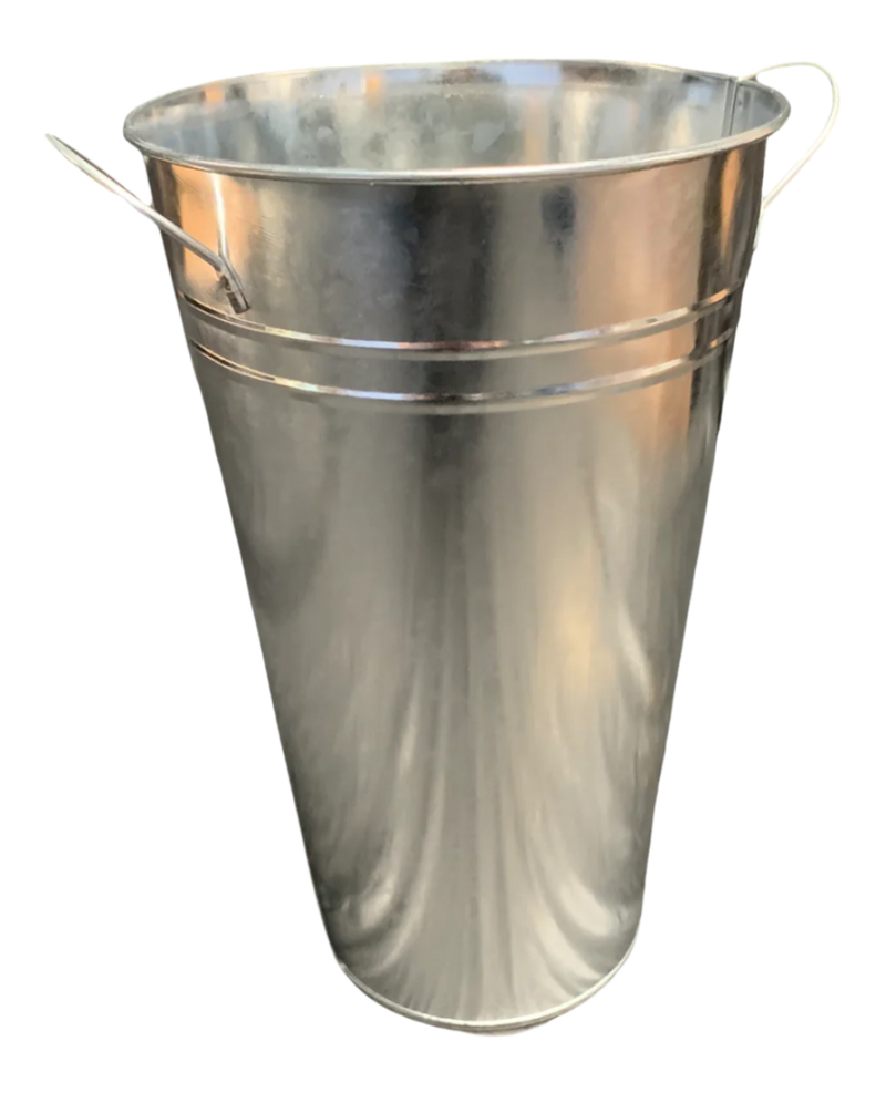 Set Of 1 - Wedding Sparkler Bucket 30 cm (Zinc)