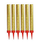 36 Gold Wrapped (12 cm) Ice Fountain Sparklers