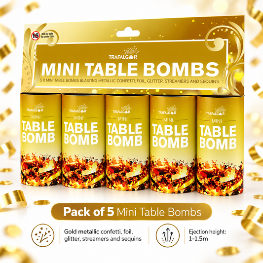 Trafalgar- Mini Table Bombs  (Pack of 5)