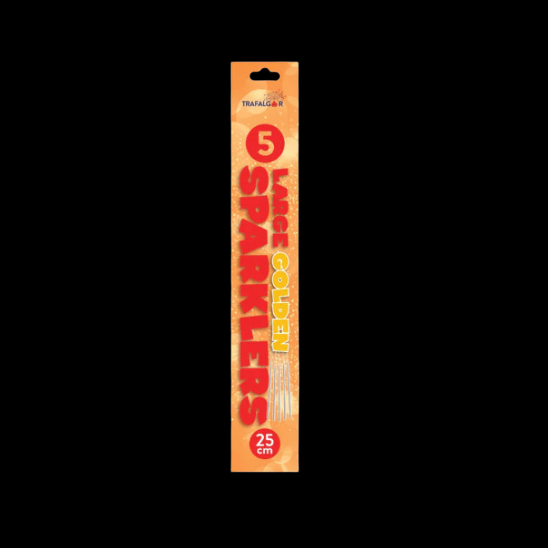 25cm Sparklers (Pack of 5)