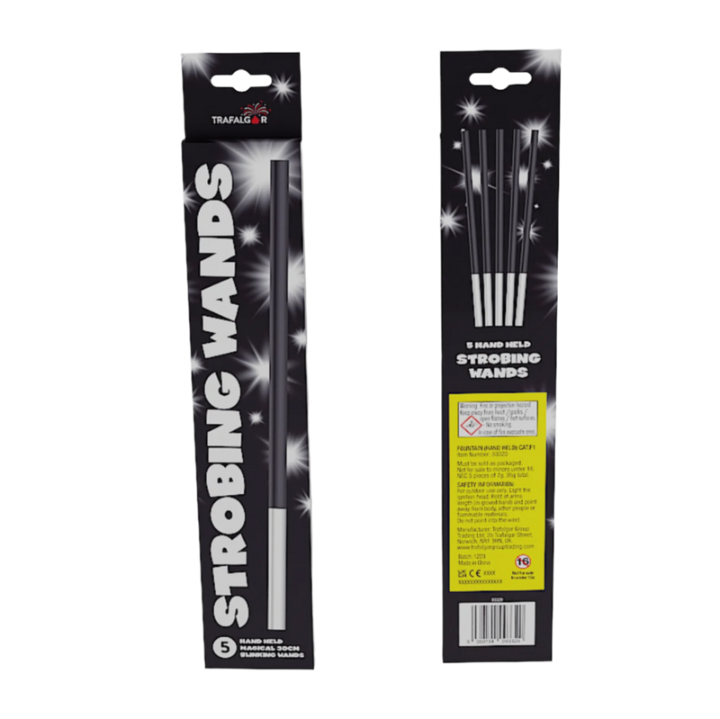 Hand Held Strobing Sticks (Pack of 5)