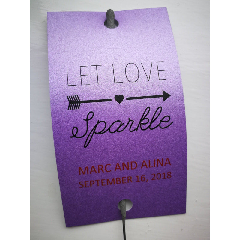 Sparkler Tags - Sparkler Tags With FREE Gold Effect Sparklers