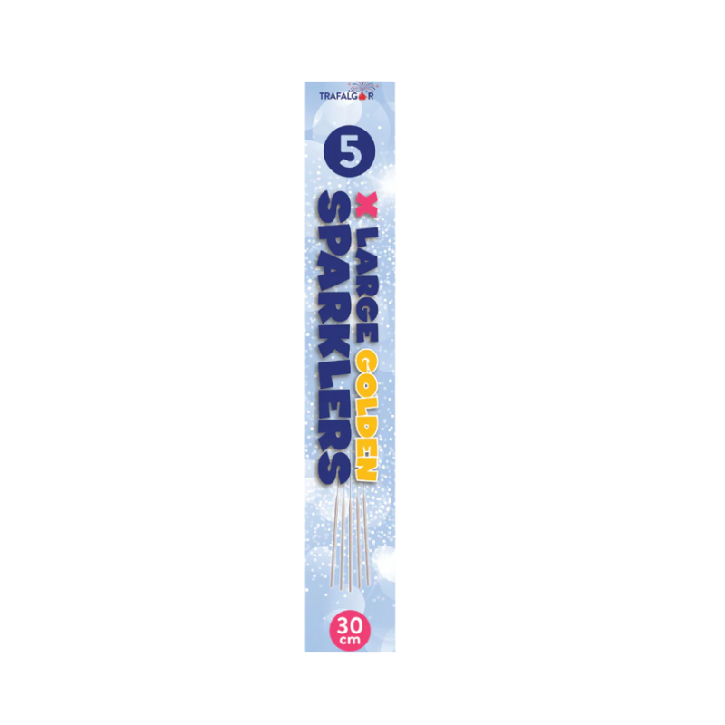 Pack Of 5 Trafalgar – 11” Inch Sparklers