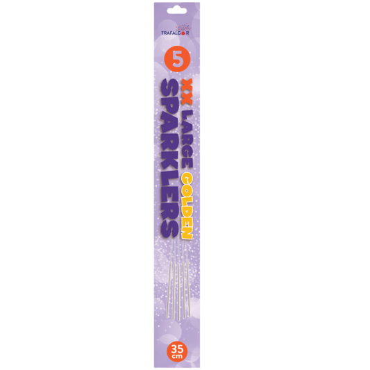 Pack Of 5 Trafalgar 35 cm Sparklers