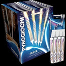 Sparklers - Attractive White Ice Fountain Sparklers 6" Inch Indoor Use (PACK OF 4)