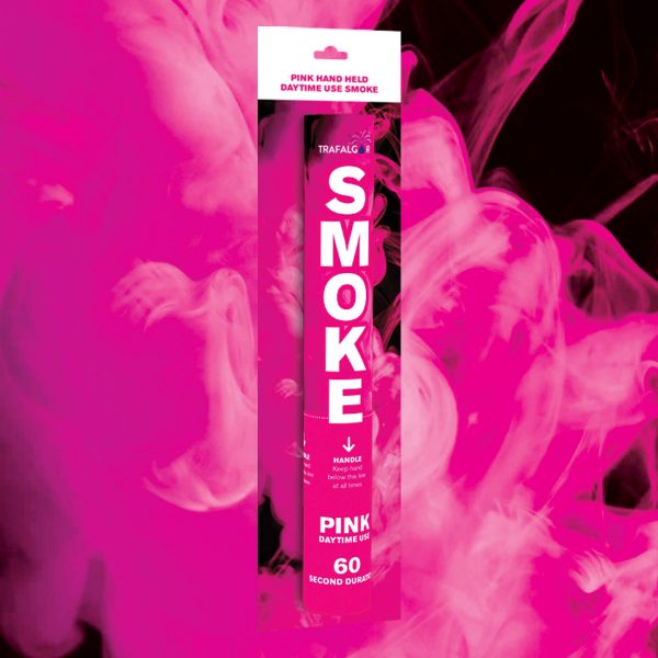 Trafalgar - Pink Outdoor Daytime Smoke with Ring Pull Ignition