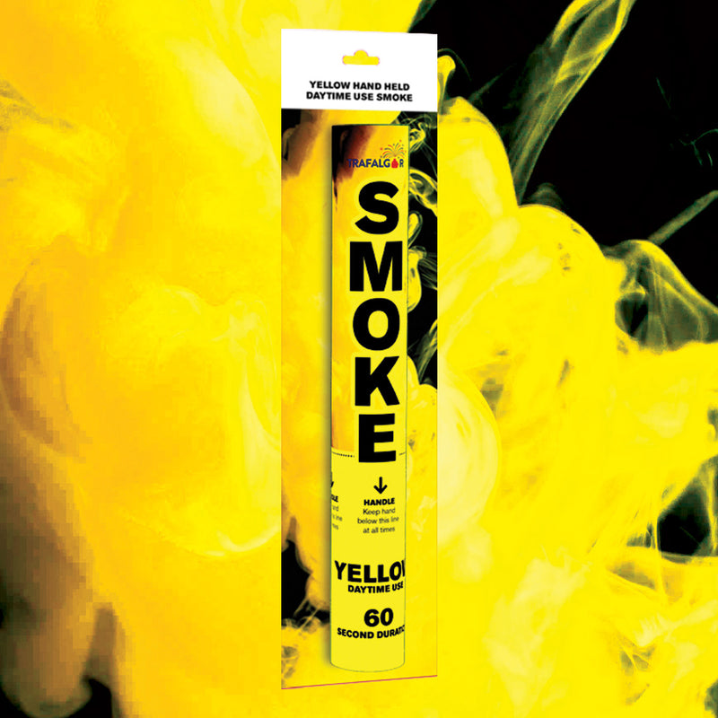 Trafalgar - Yellow Outdoor Daytime Smoke with Ring Pull Ignition